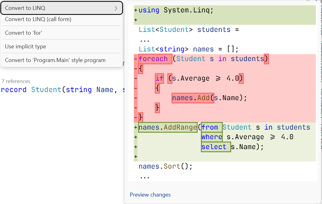 Converting a loop into a LINQ query