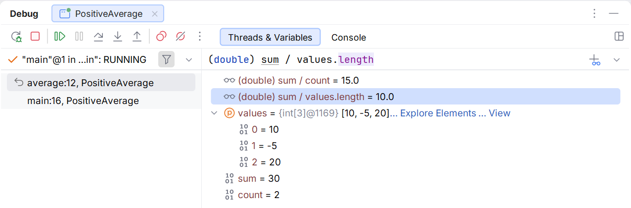 Comparing two denominators