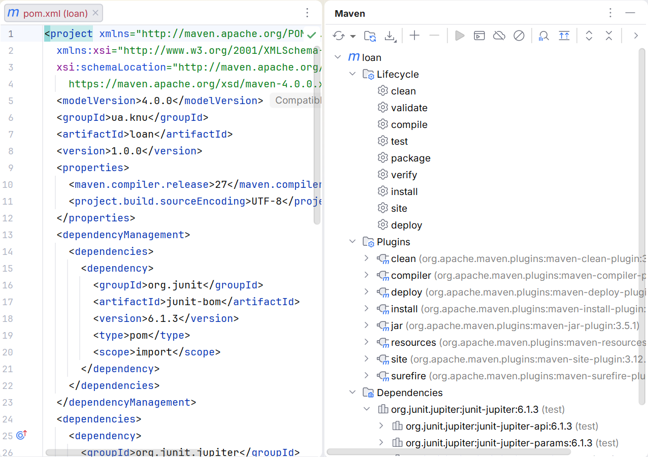 Maven phases, plugins, and dependencies